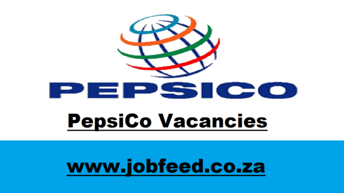 PepsiCo Vacancies