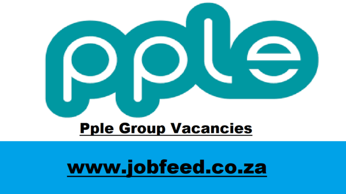 Pple Group Vacancies