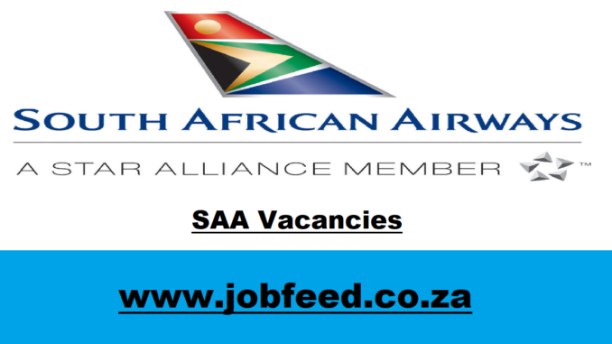 SAA Vacancies