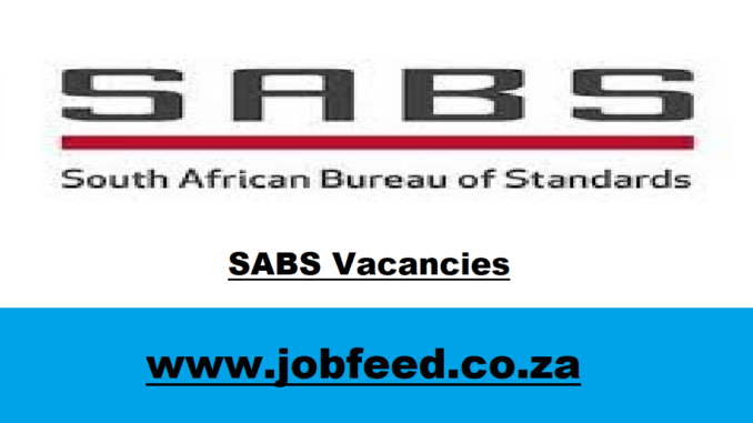 SABS Vacancies