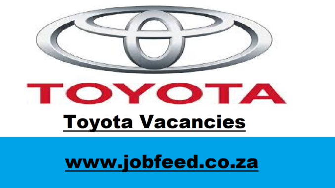 Toyota Vacancies