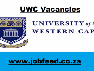 UWC Vacancies