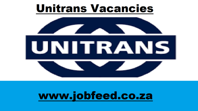 Unitrans Vacancies