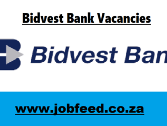 Bidvest Bank Vacancies