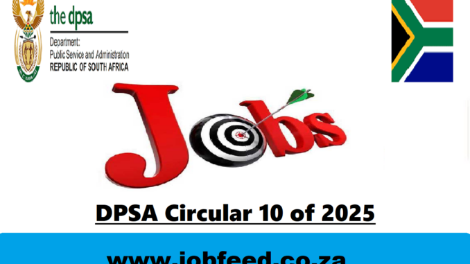 DPSA Circular 10 of 2025