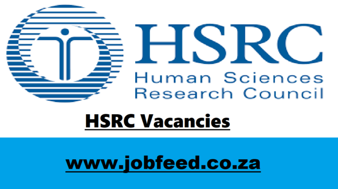 HSRC Vacancies