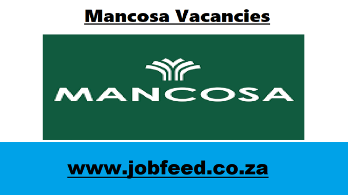 Mancosa Vacancies