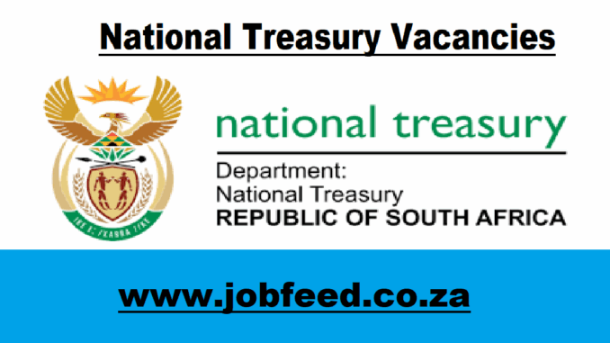 National Treasury Vacancies