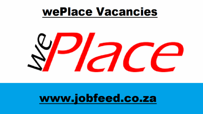 wePlace Vacancies