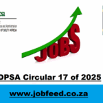 DPSA Circular 17 of 2025
