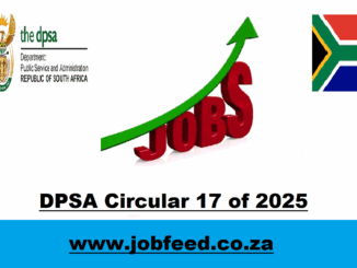 DPSA Circular 17 of 2025