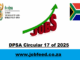 DPSA Circular 17 of 2025