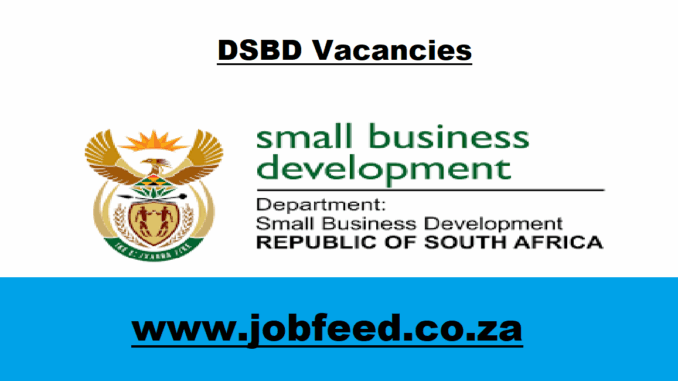 DSBD Vacancies