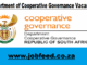 Department of Cooperative Governance Vacancies