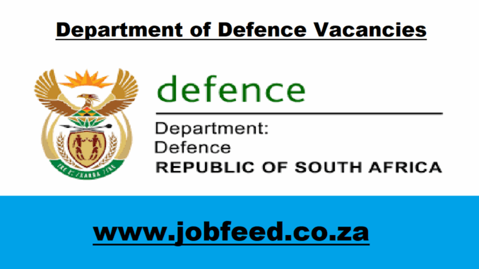 Department of Defence Vacancies