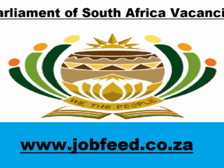 Parliament of South Africa Vacancies