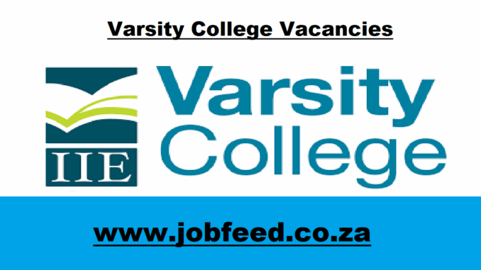 Varsity College Vacancies