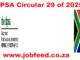 DPSA Circular 29 of 20258