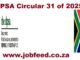 DPSA Circular 31 of 20250