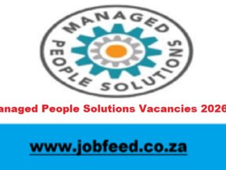 Managed People Solutions Vacancies 2026