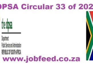 DPSA Circular 33 of 20256