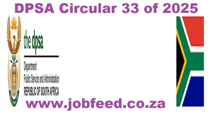 DPSA Circular 33 of 20256