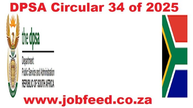 DPSA Circular 34 of 2025j