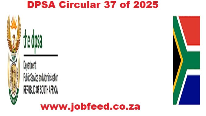 DPSA Circular 37 of 2025