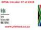 DPSA Circular 37 of 2025