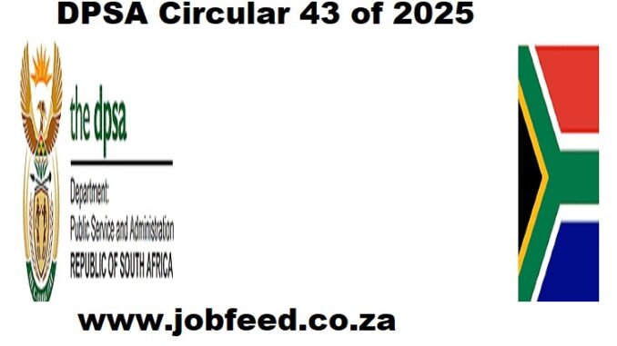 DPSA Circular 43 of 20257