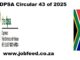 DPSA Circular 43 of 20257