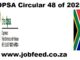 DPSA Circular 48 of 20257
