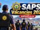 SAPS Vacancies 2027 recruitment banner featuring South African police officers and jobfeed.co.za branding