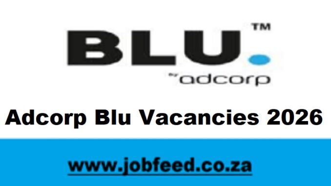 Adcorp Blu Vacancies 2026