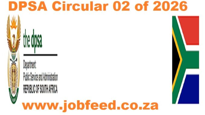 DPSA Circular 02 of 20266