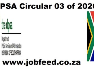DPSA Circular 03 of 2026