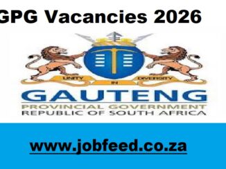 GPG Vacancies 2026