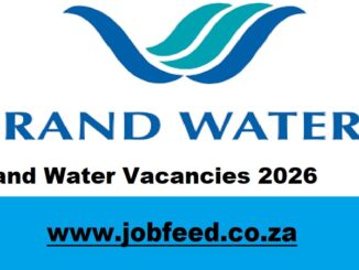 Rand Water Vacancies 2026