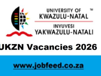 UKZN Vacancies 2026