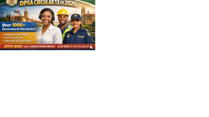 DPSA Circular 13 of 2026