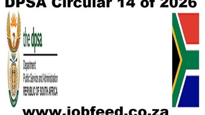 DPSA Circular 14 of 2026