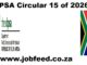DPSA Circular 15 of 20267