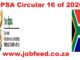 DPSA Circular 16 of 20261